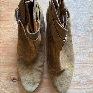 Saint Laurent Men’s Wyatt Jodhpur Suede Ankle Boots